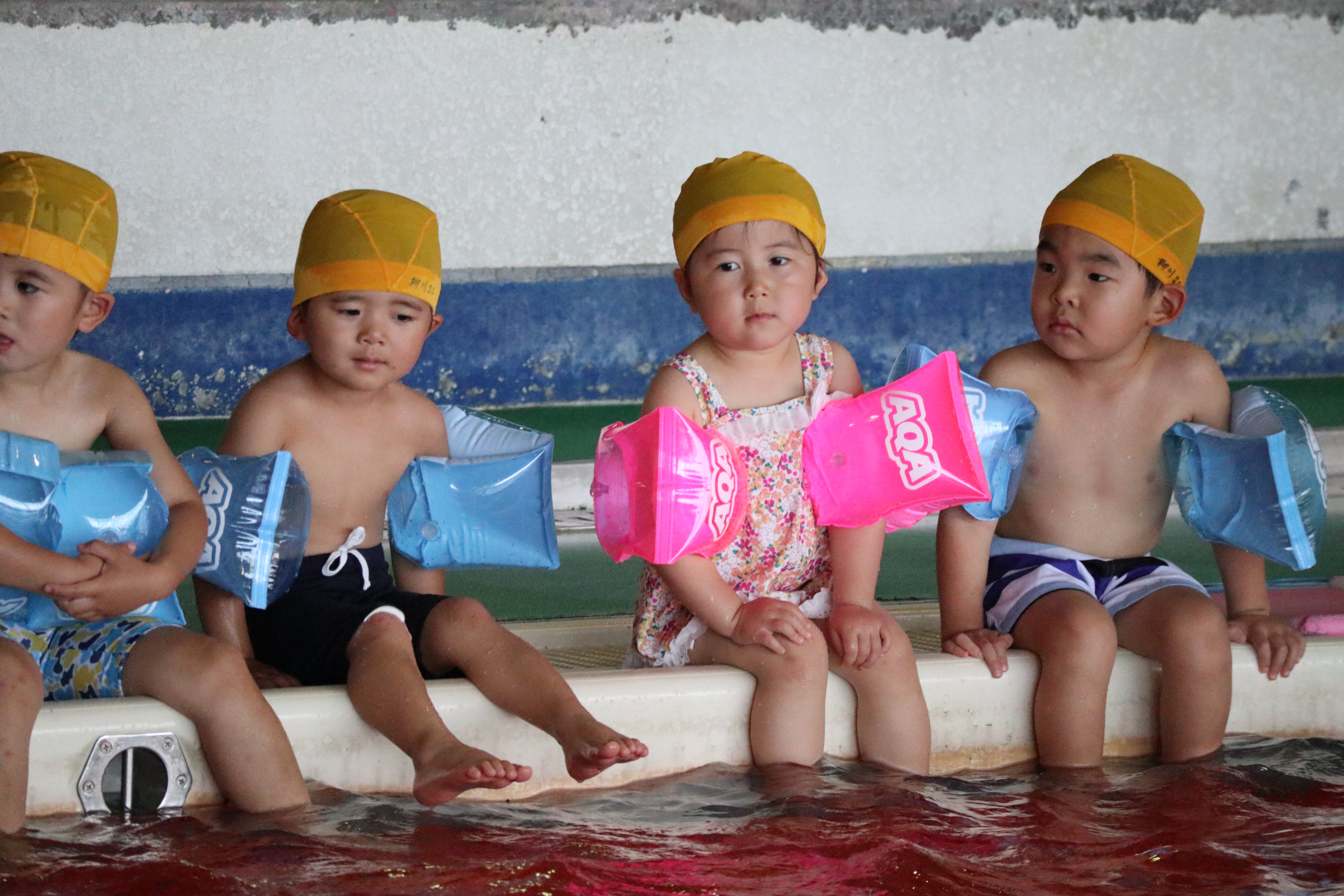 水泳レッスン風景1