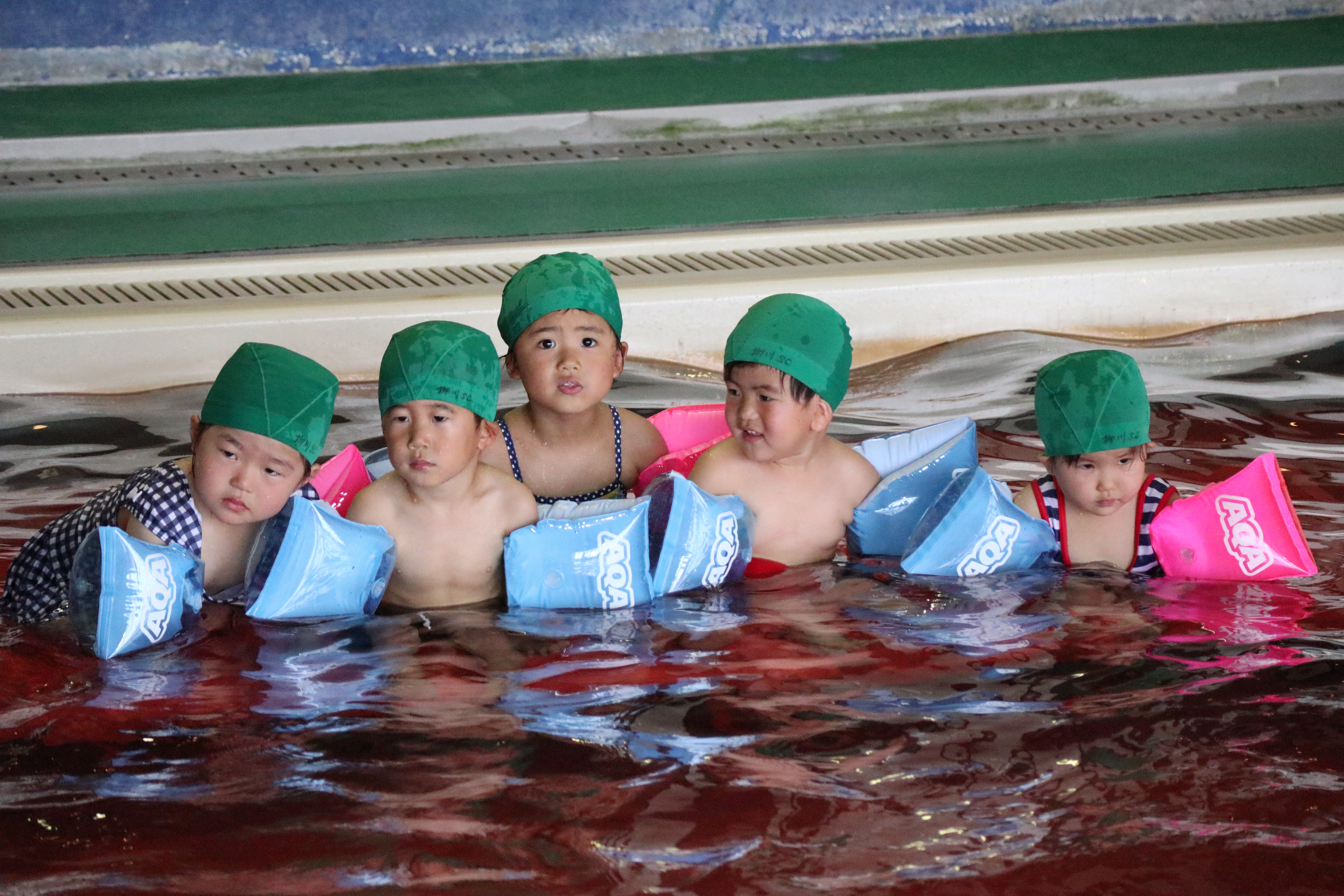 水泳レッスン風景2